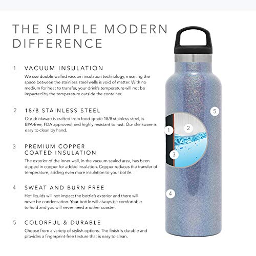 image for Simple Modern Personalized 12 Ounce (Custom) Ascent Water Bottle - Gif