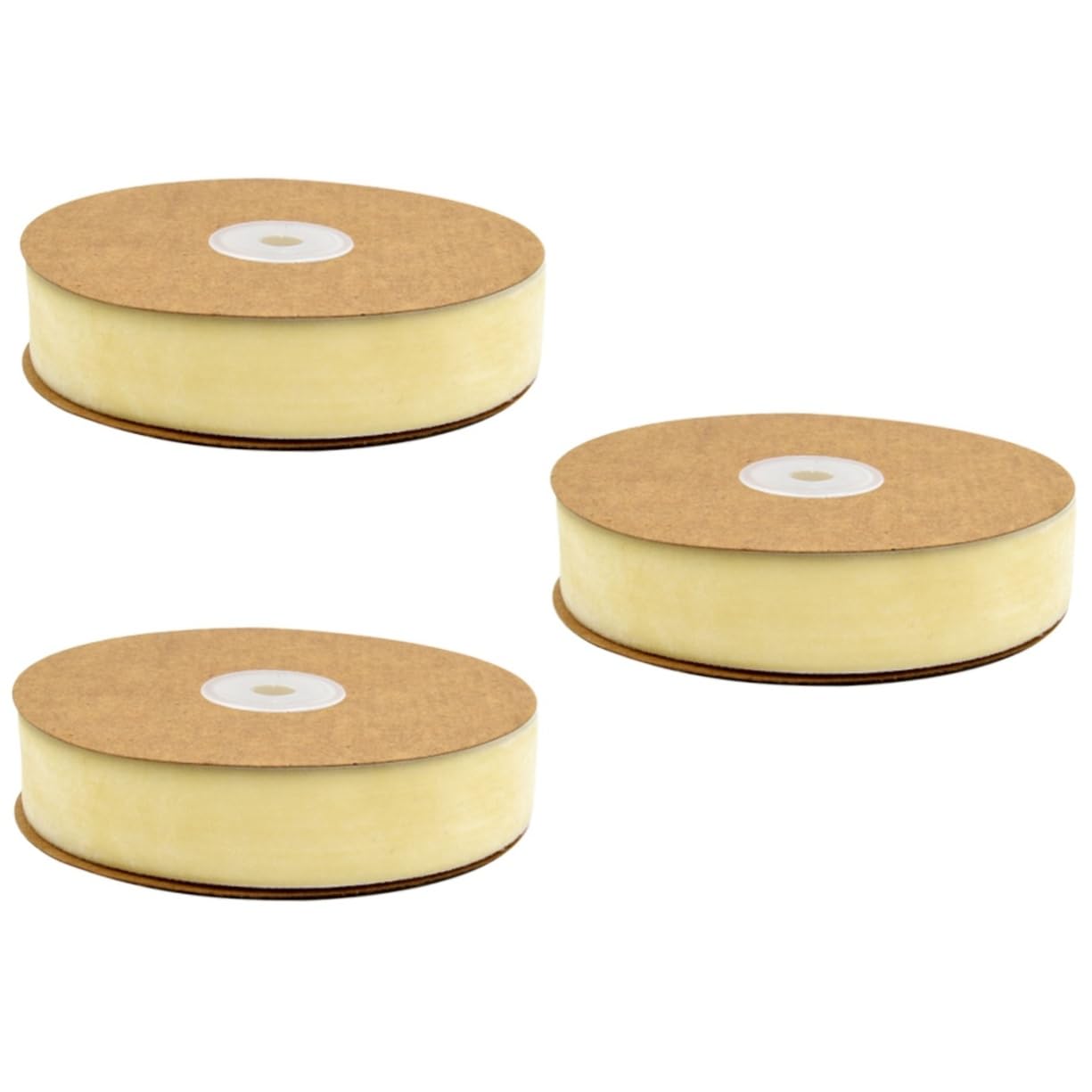 Ruban pour accessoires de vêtements Amosfun en beige haute tenue 3 pièces