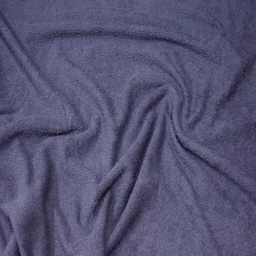 FABRICS-CITY GRIS TELA RIZO GRUESA DE DOBLE CARA PARA PROYECTOS TEXTILES: IDEAL PARA MANTAS, ROPA DE INVIERNO, MANUALIDADES, DECORACIÓN DEL HOGAR, COSTURA CREATIVA, 2768