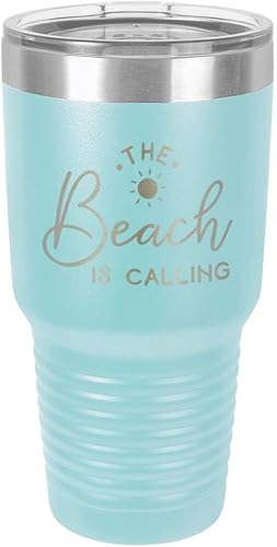 La playa está grabada con un vaso de 325 ml grabado con láser de acero recubierto de polvo taza de viaje de camello polar sin BPA mantiene tu bebida