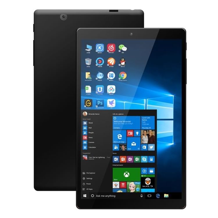 High-Tech Place HSD8001 Tablet PC, 8 pulgadas, 4 GB + 64 GB, Windows 10, Intel Atom Z8350 Quad Core,...