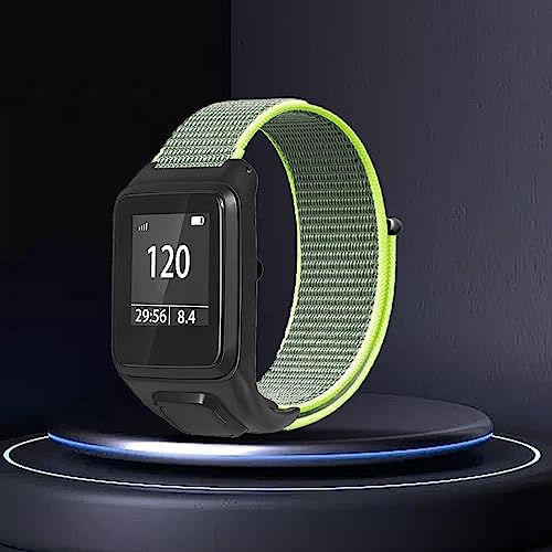 Pulseira esportiva esportiva de nylon trançado elástico 2 em 1, pulseira de reposição ajustável, par