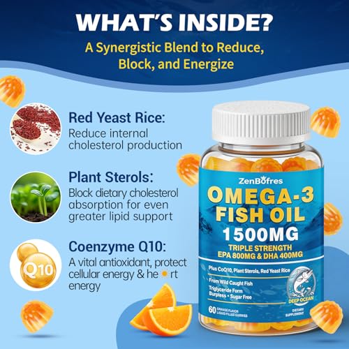 ZenBofres Triple Strength Omega 3 Gummies