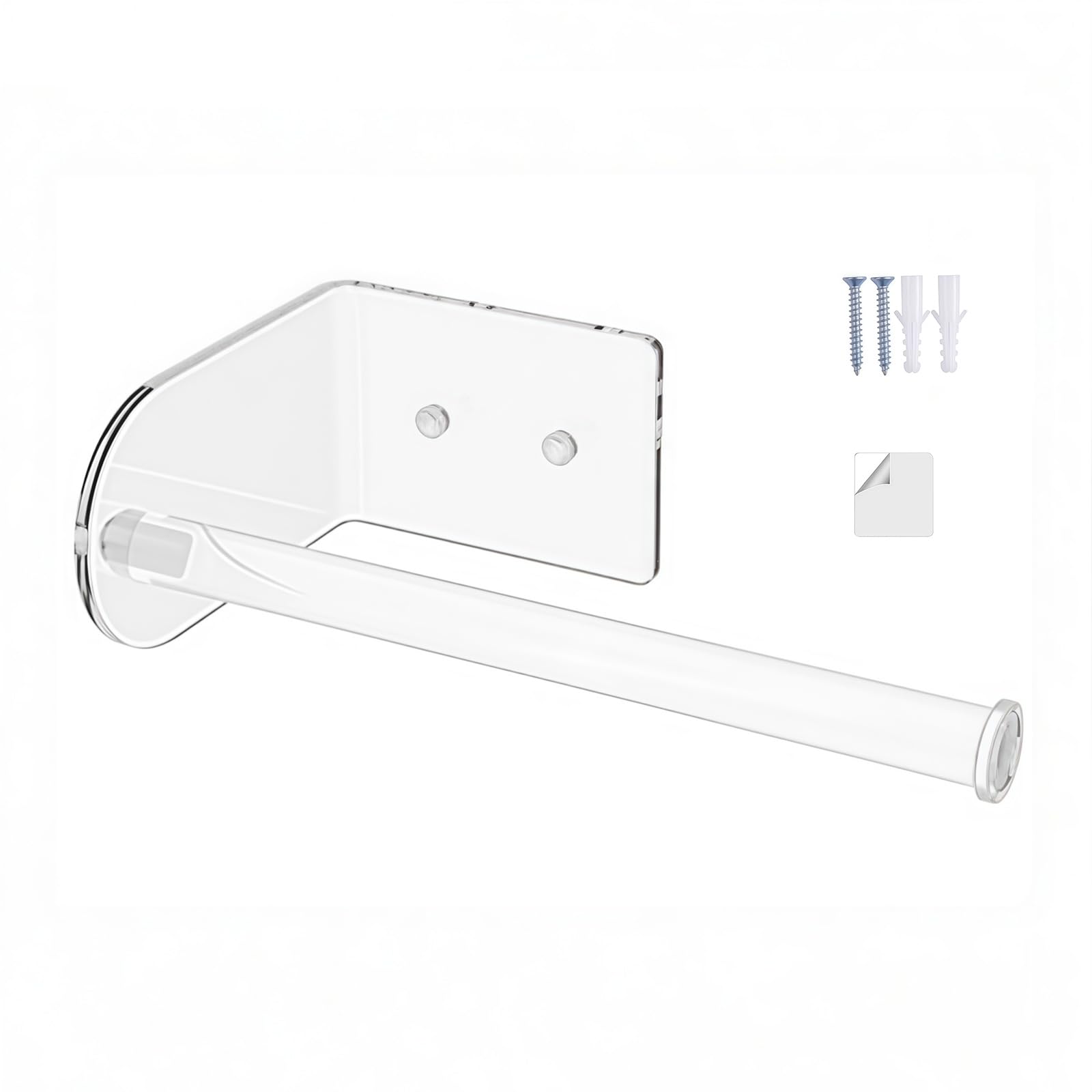 Osniyaw 1 Pack Modern Acrylic Cap Hook With Heavy Duty Easy Installation Hat Hanger For Bedroom Closet Entryway Storage Stylish Acrylic Cap Holder Heavy Duty Wall