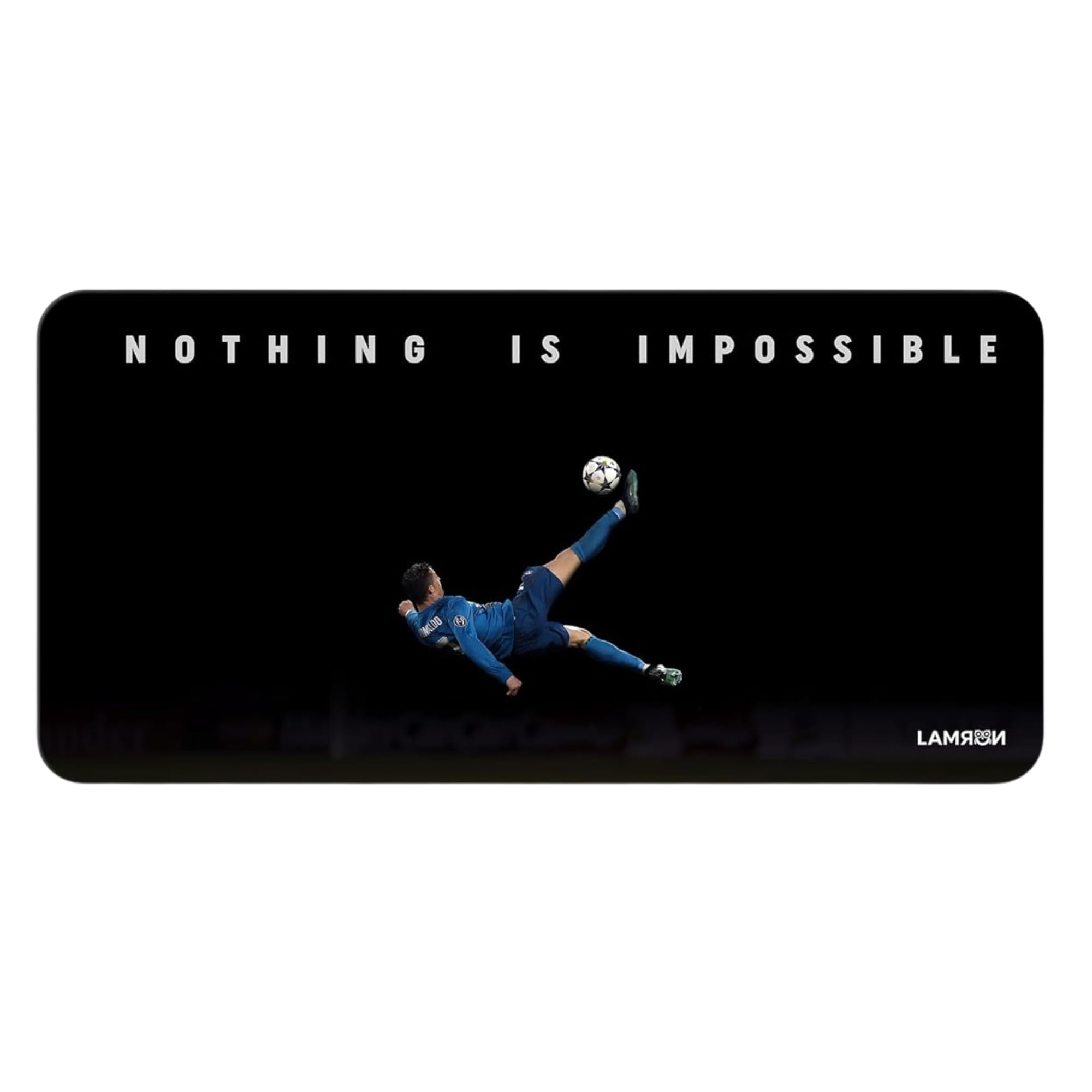 See full amazon price history chart for Lamron Nothing is Impossible Feat Ronaldo Desk Mat (11 x 23 Inch) Lamron Nothing is Impossible Feat Ronaldo Desk Mat (11 x 23 Inch) (B0D6KBCNVS) Amazon Price History, Amazon Price Tracker