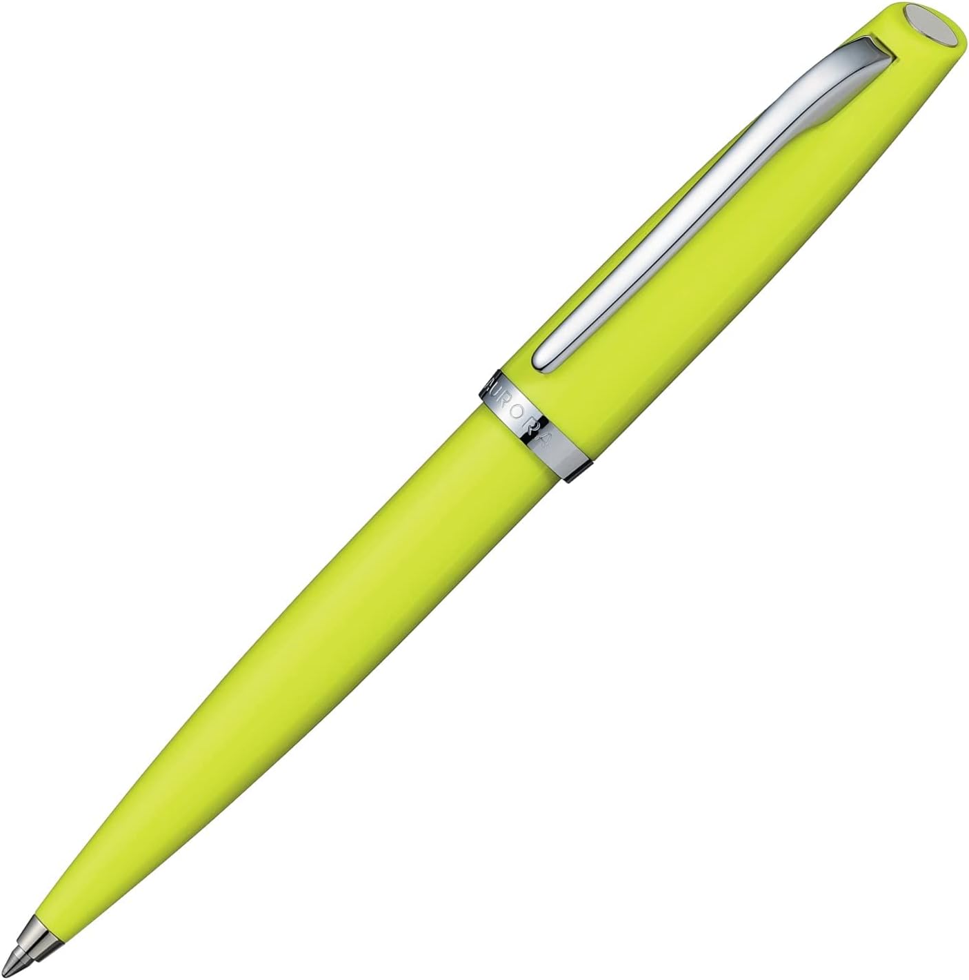Aurora E32-L Ballpoint Pen, Oil-Based, Green Lime