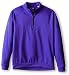 adidas Golf Boy's 3 Stripes 1/2 Zip Shirt