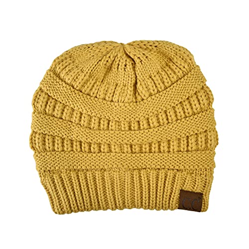 Image of Cambridge Select Thick Slouchy Knit Oversized Beanie Cap Hat