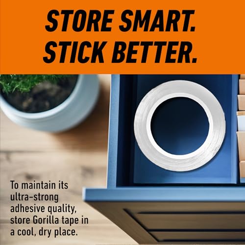 Image of GORILLA White Duct Tape, 1.88 inch x 30 yd, 4-Pack