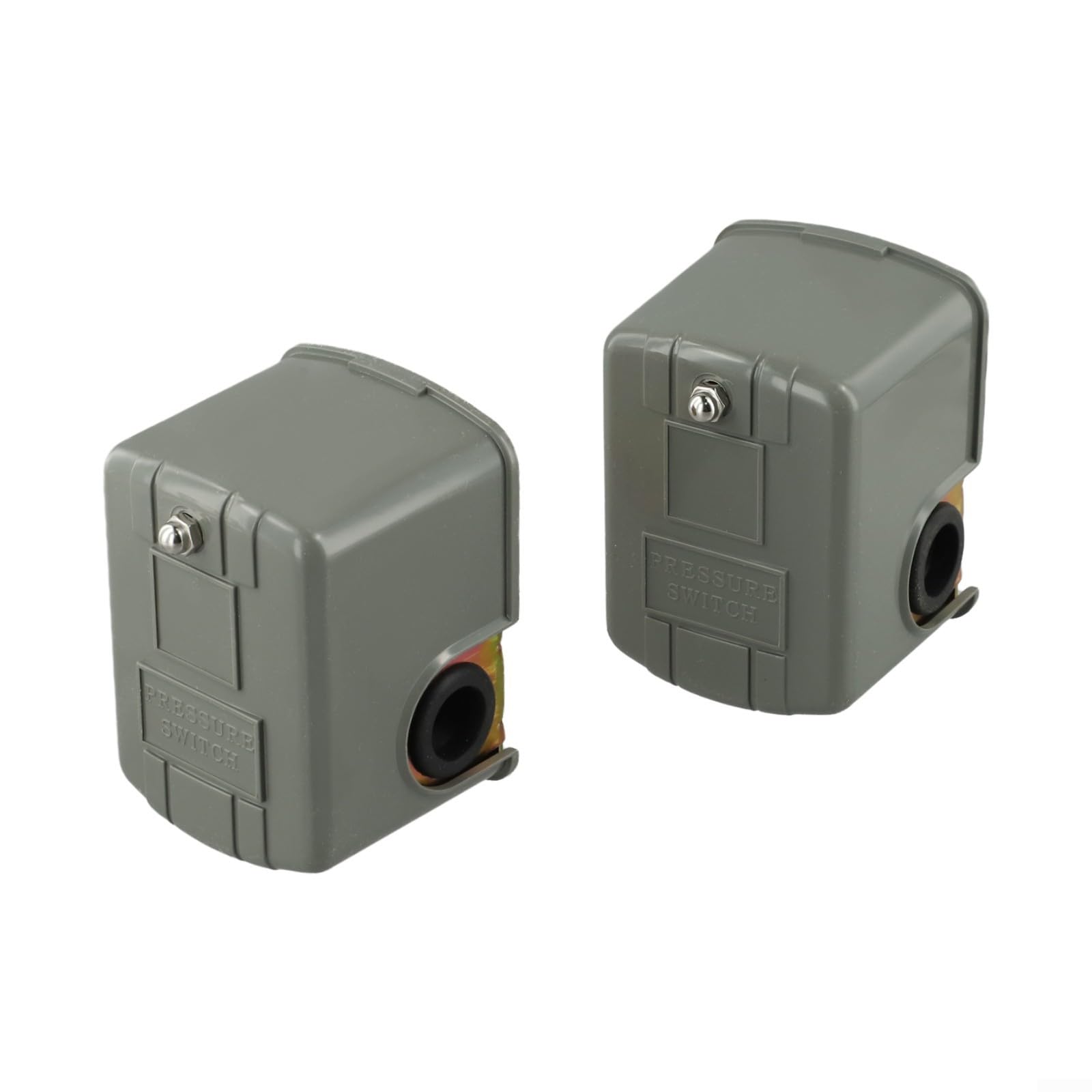 Interruttore di controllo della pressione della pompa, pompe da pozzo regolabili 0,8-5,0 bar (20-80 PSI) con filettatura interna da 1/4", classificazione IP20, compatibile con pompe