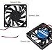 D-FLIFE 4pcs 12V 6010 Fan USB Brushless Cooling Fan 60mm x 10mm USB Fan 12V DC Brushless Cooling Fan 6010 for Computer CPU Heat Sink Cooling Cooler Fan (12V 2Pin)