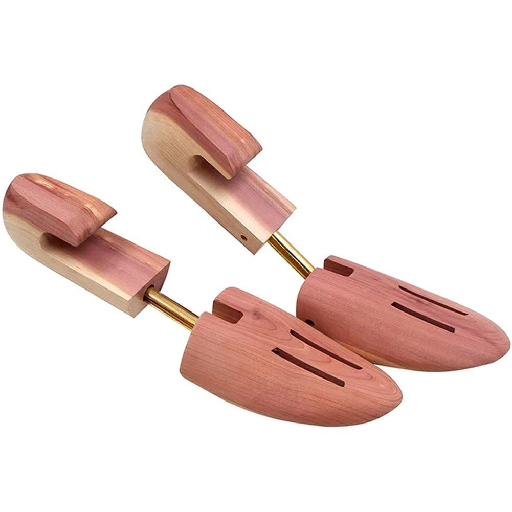 Horma De Zapatos para Hombres, Hormas De Zapatos De Madera para Hombres, Hormas De Zapatos De Cedro, Hormas De Zapatos Ajustables para Zapatos De Cuero, Zapatillas O Botas