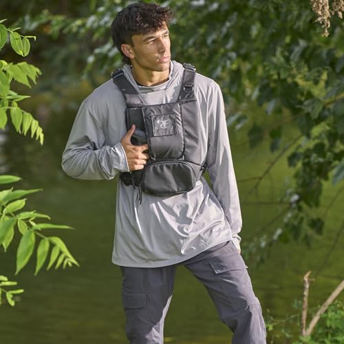 Mochila pecho impermeable ajustable para hombre miniatura 5