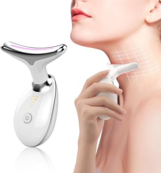 Electric Face Massager Anti-Wrinkle Face Device with 3 Massage Modes Facial Neck Massager with Vibration for Skin Tightening and Smoothness