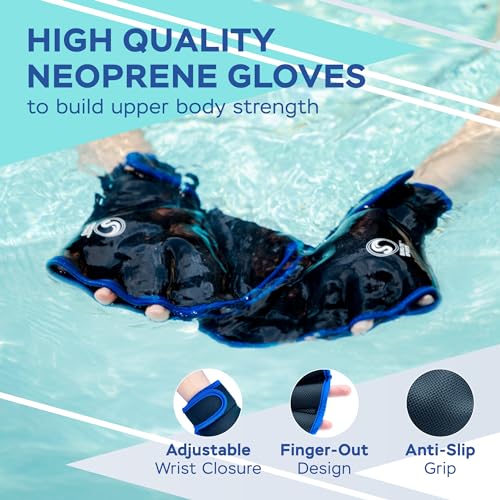 Sunlite Sports Water Workout Combo Set, High Density Water Weights for Pool Exercise, Swim Belt, Aerobics Equipment, Aqua Jogger Belt, Pool Fitness, Aqua Therapy & Exercise by Sunlite Sports - Image 5