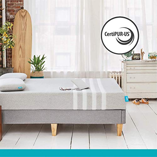 Leesa Original 10 Queen Mattress - Cooling & Memory Foam, CertiPUR-US Certified, 100-Night Trial, Grey