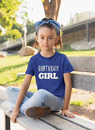 Image of Birthday Girl Shirt Toddler T-Shirt Kid Birthday Party Outfit Tee Gift for Girls 1st 2nd 3rd 4th 5th 6th 7th 8th Tops