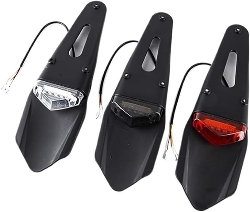 リアブレーキライトバイク MXトレイルクーター用オートバイLEDテールライト＆リアストップテールライトリアテールライトランプリアブレ