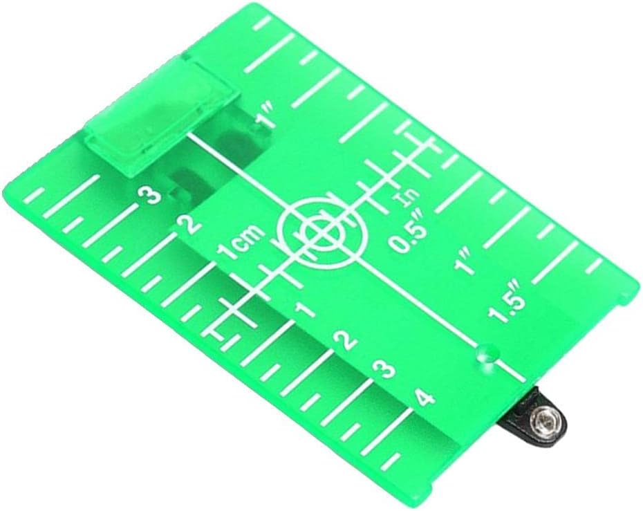 SECRET DESIRE™ Magnetic Floor Laser Target Plate Card with Stand for Beam Application Green