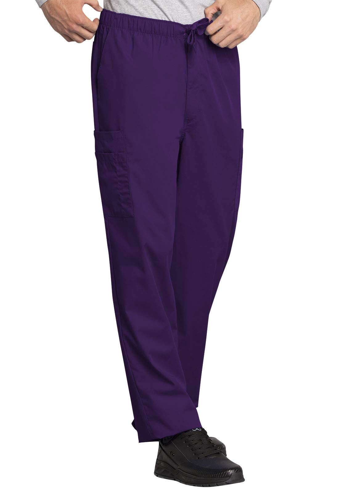 CHEROKEE Medical Cargo Pants for Men Workwear Originals, Zipper Fly Scrubs for Men 4000
