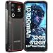 Produktbild DOOGEE Blade 20 Ultra Outdoor Handy Ohne Vertrag, 32GB+512GB/2TB Outdoor Smartphone 10300mAh, 1,54" Heckdisplay 6,6" HD+, 50MP+8MP, Octa Core T7250 Android 14, 3 Card Slots/NFC/OTG/Fingerabdruck