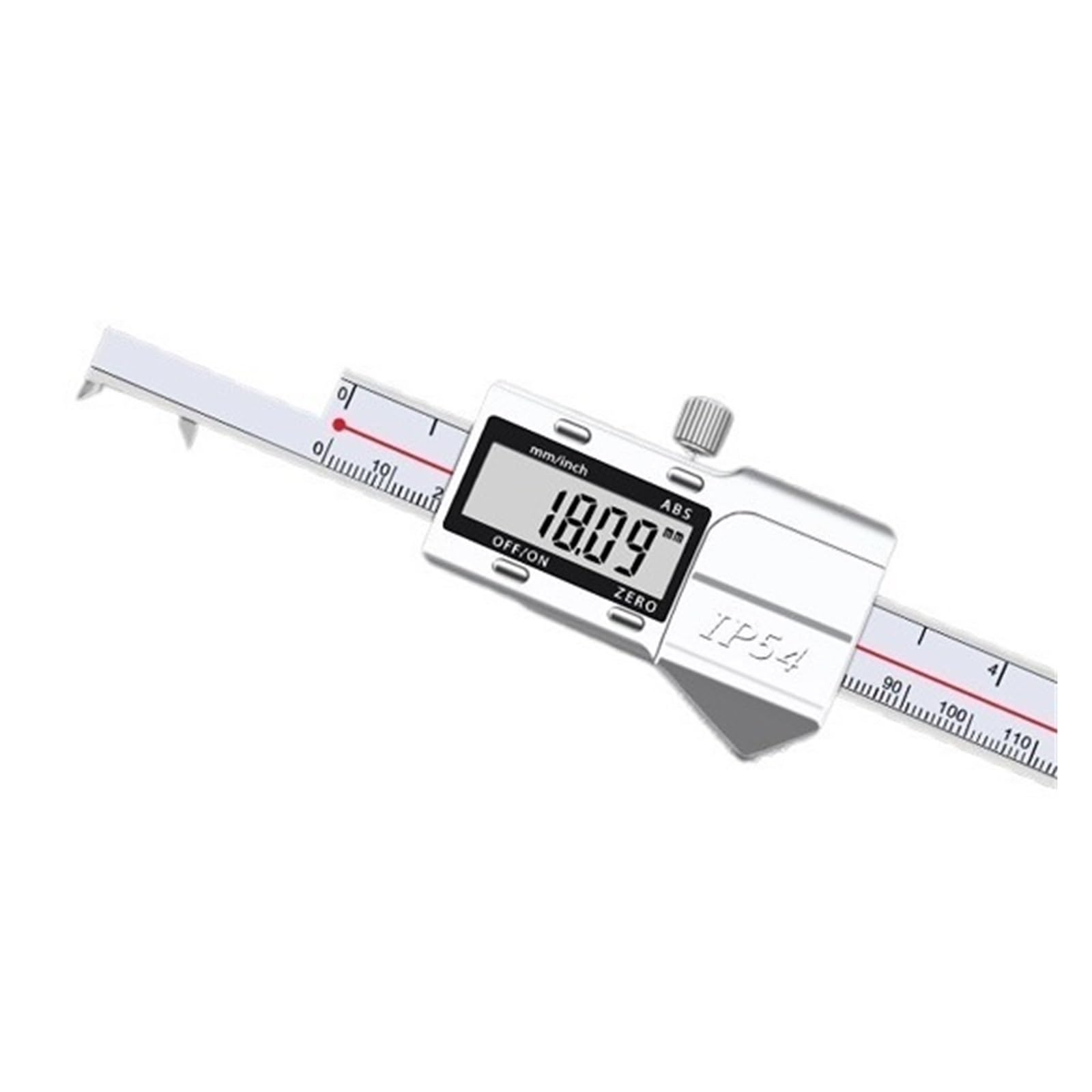 Wewnętrzna szerokość rowka suwmiarka cyfrowa 0-150/200 mm suwmiarka cyfrowa ze stali nierdzewnej (0-200 mm)