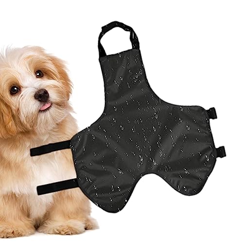 犬用腹巻 | ペット用品 中・大型犬 犬用エプロン 防水 汚れ防止 夏用 通気性 蒸れない 犬のお腹の冷え対策 おしっこおむつオス犬ラップ - ペットの屋内または屋外での使用のための調節可能な防水腹帯