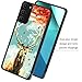 ZQLPLZR for Galaxy S20 FE 2022 Case,Tire Anti-Skid Edges Cute Design Shockproof Bumper Full Protection Black Back Cover for Samsung Galaxy S20 FE 2022,Deer with Autumn Leaves