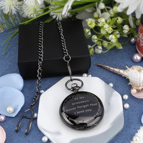 Image of Christmas Valentines Day Fathers Day Stocking Stuffers Birthday New Years Gifts Idea Pocket Watch Gifts