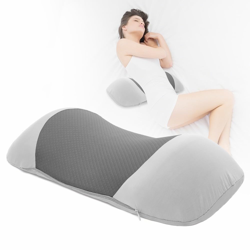 Cuscino lombare in memory foam per letto, cuscino ergonomico per la schiena e supporto lombare, comodo cuscino di supporto per la schiena per alleviare la pressione, cuscino per la schiena per letto