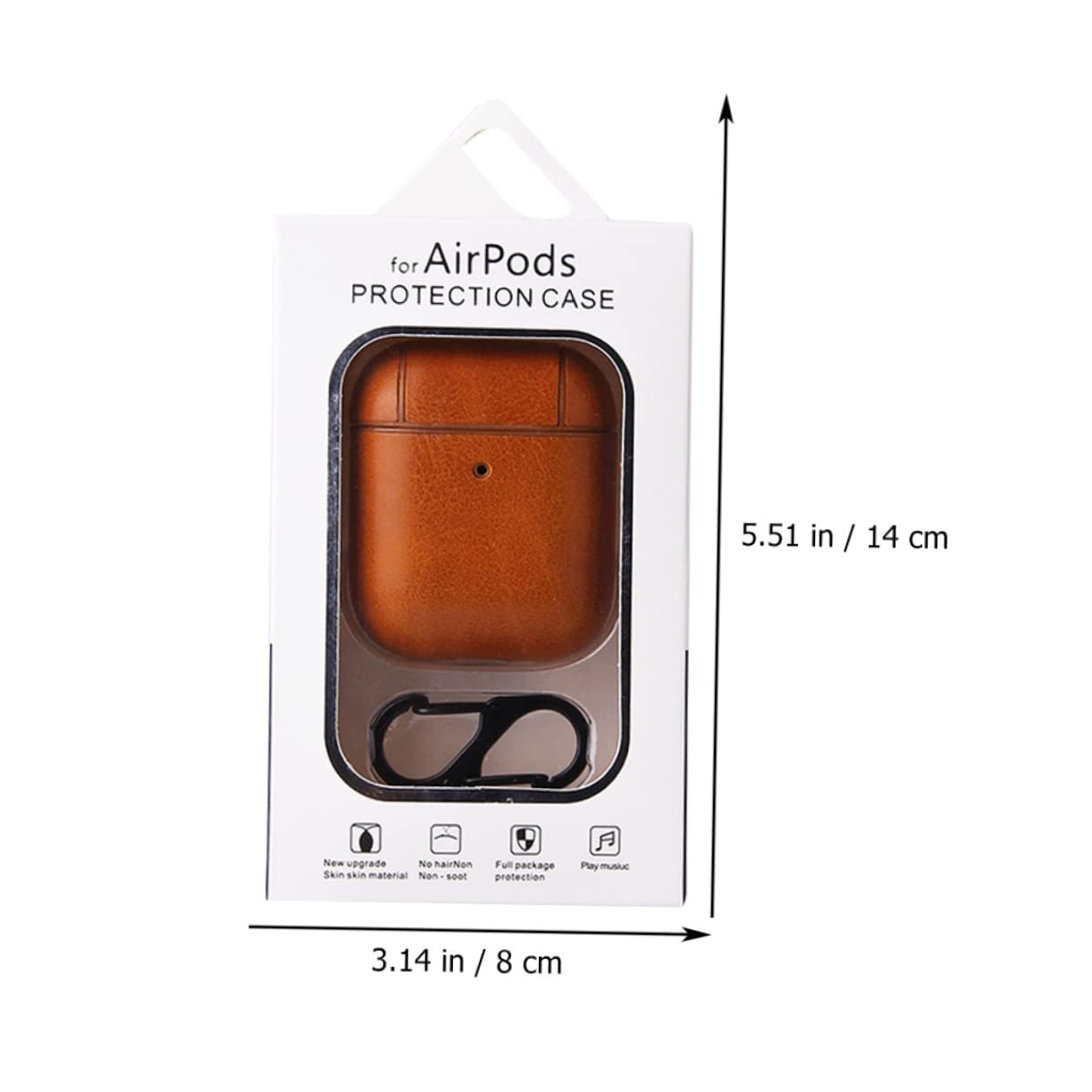 Hemobllo 5piezas Estuche Protector para Auriculares Inalámbricos Compatible Diseño Compacto y Delicado Resistente y Arañazos Acceso Fácil Al Puerto De Carga Textura