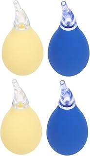 SHOWERORO 4 Pçs Aspirador Nasal Tigelas De Sucção Para Bebês Recém-Nascidos Aspirador De Nariz Aspirador De Nariz Para Bulbo Seringa Aspirador De Muco Nasal Manual Aspirador De Nariz