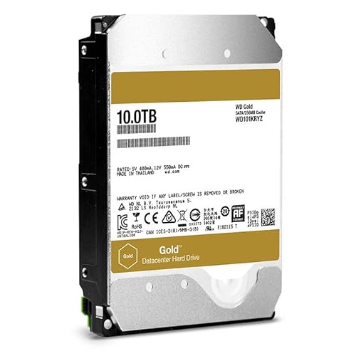 Disco Gold 3.5 per disco interno per unità classe enterprise WD101KRYZ 10 TB 7200 RPM rigido 256 MB s-ata