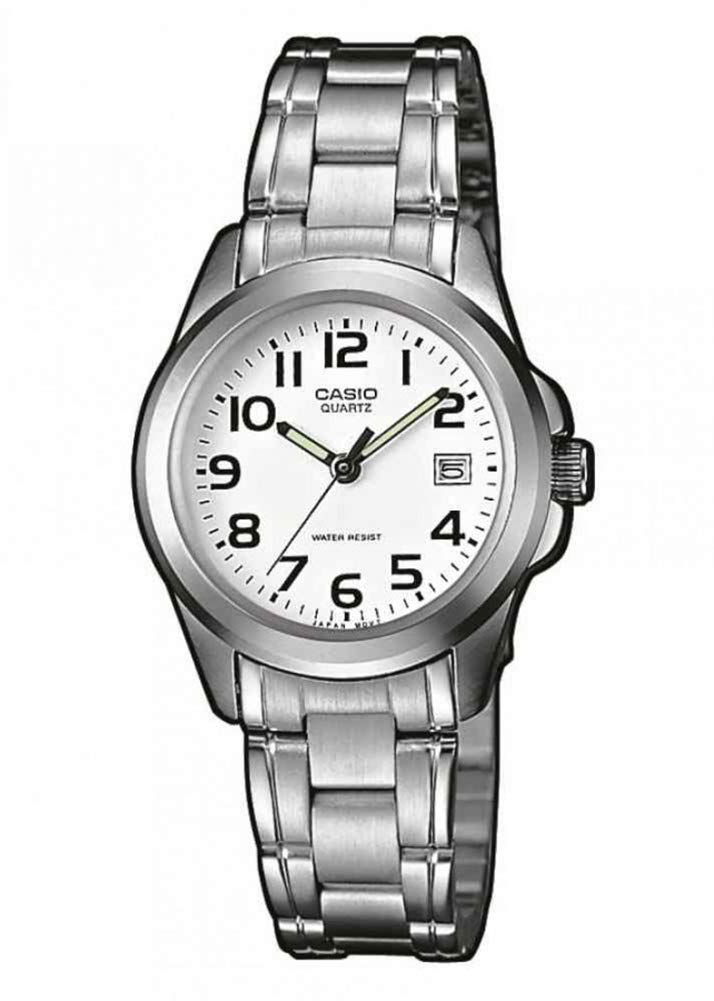 Casio Reloj Analógico para Mujer de Cuarzo con Correa en Acero Inoxidable LTP-1259PD-7BEG