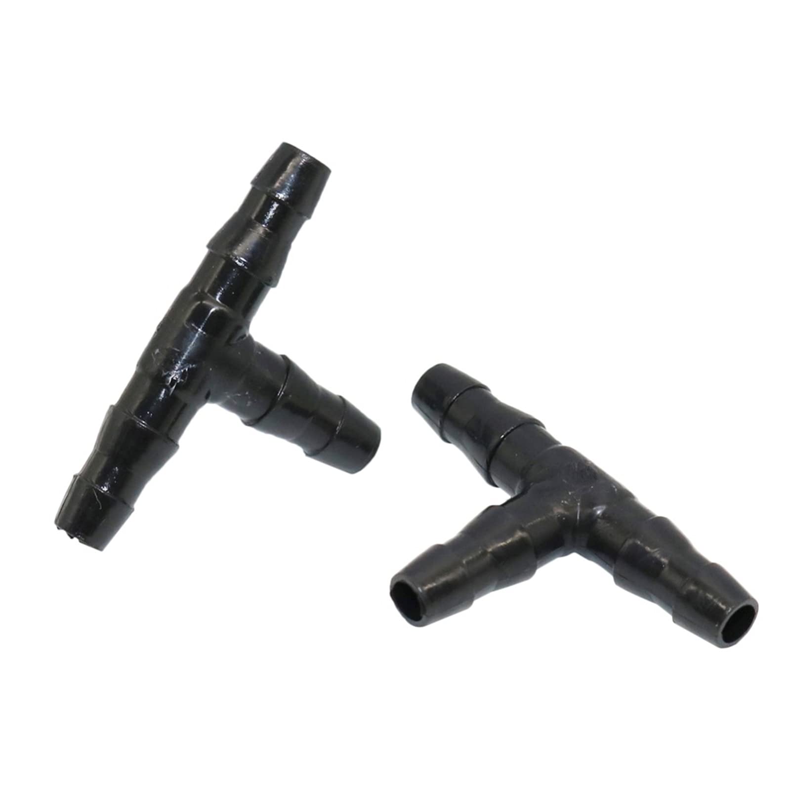 Raccordi per tubi da giardino per cortile industriale 4mm a forma di T-flebo del tee distributore Giardino annaffiato con connettore al tubo flessibile Agricoltura micro irrigazione a goccia 1/4 "tubo