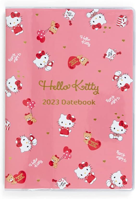 【未開封】ハローキティ　多機能フリーダイアリー　６穴　ショルダー　激レア　当時物 未開封】ハローキティ 多機能フリーダイアリー 6穴 ショルダー