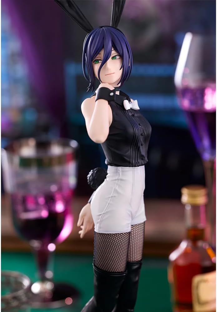 Reze Bunny Figure Statue Anime Action Figures 27cm Reze Figurine Desktop Collectible Gift for Fans