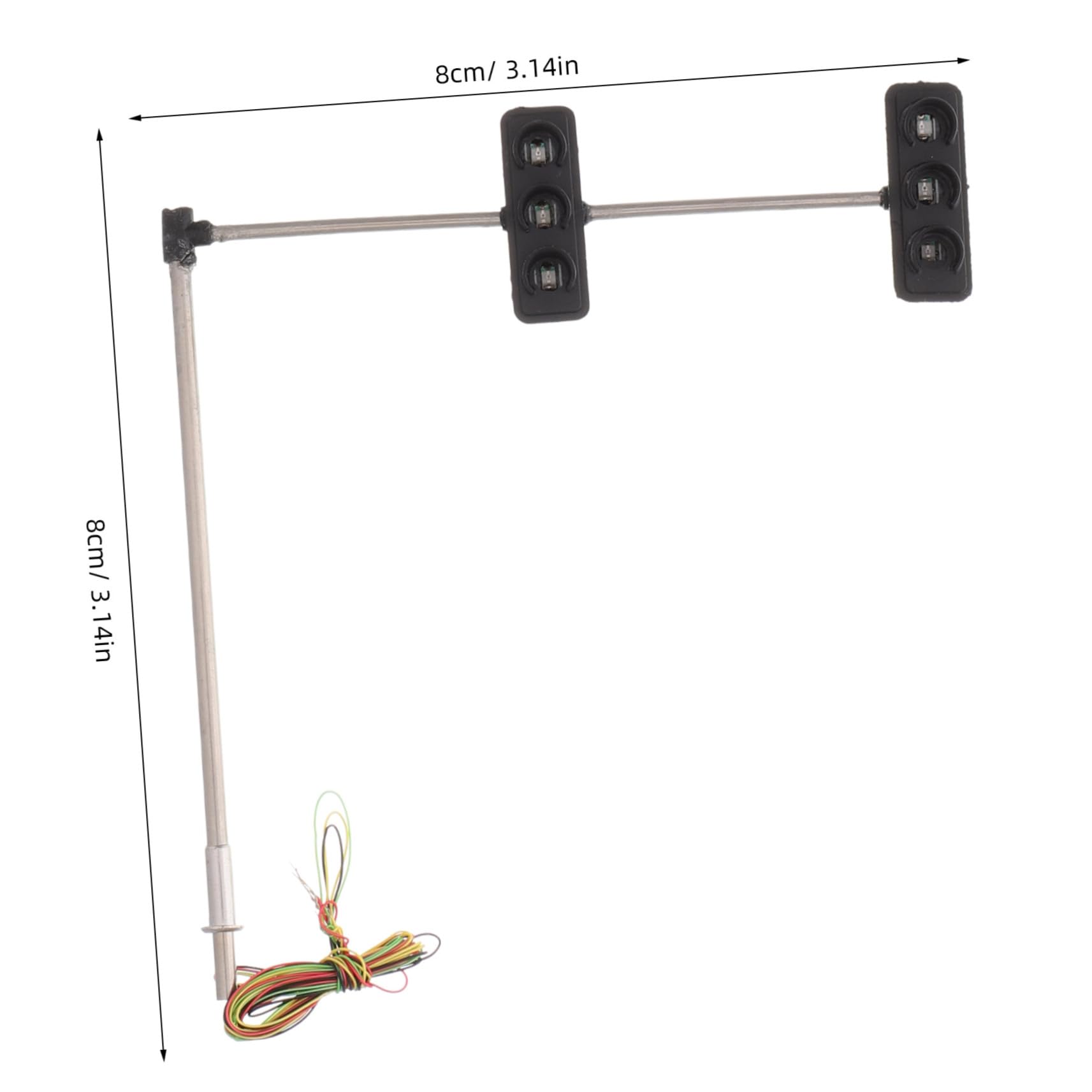 Toddmomy Toy Traffic Light Sign Miniature Traffic Light for Boys and Girls Easy Assembly