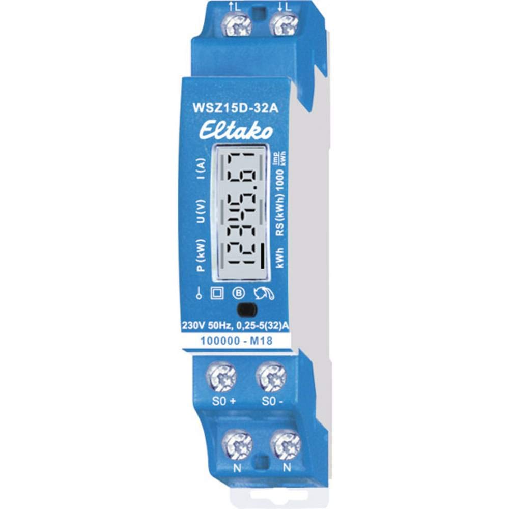 Eltako ELTA WSZ15D-32A Compteur électrique calibré 32 A Mid 230 V
