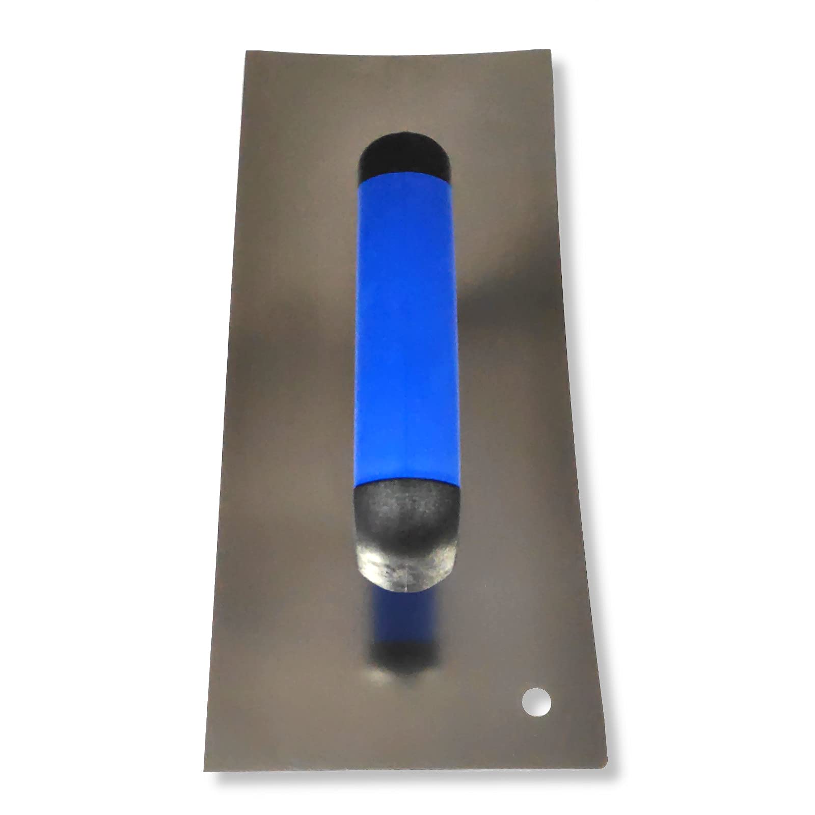 DEWEPRO® Truelle de lissage concave pour cloisons sèches avec 10 bandes de recouvrement de joints en fibre de verre Knauf de 25 m chacune – Truelle lisse avec 2 côtés concaves – Lisseur en acier