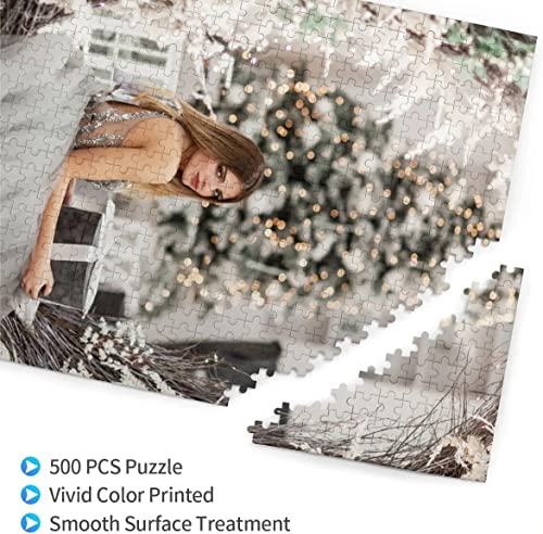 Ishtydora Custom Puzzles Personalized Puzzle 300/500/1000 Pieces From Photo Custom Jigsaw Puzzle For Adult And Kids Family, Wedding, Graduation, Gift Vertical Version (500Pcs, Vertical Version) #TOP1