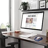 Ergonomiczna podkładka pod mysz z nakładką z pianki z pamięcią kształtu, antypoślizgowa gumowa podstawa do laptopa, gier i biura – śliczna sowa