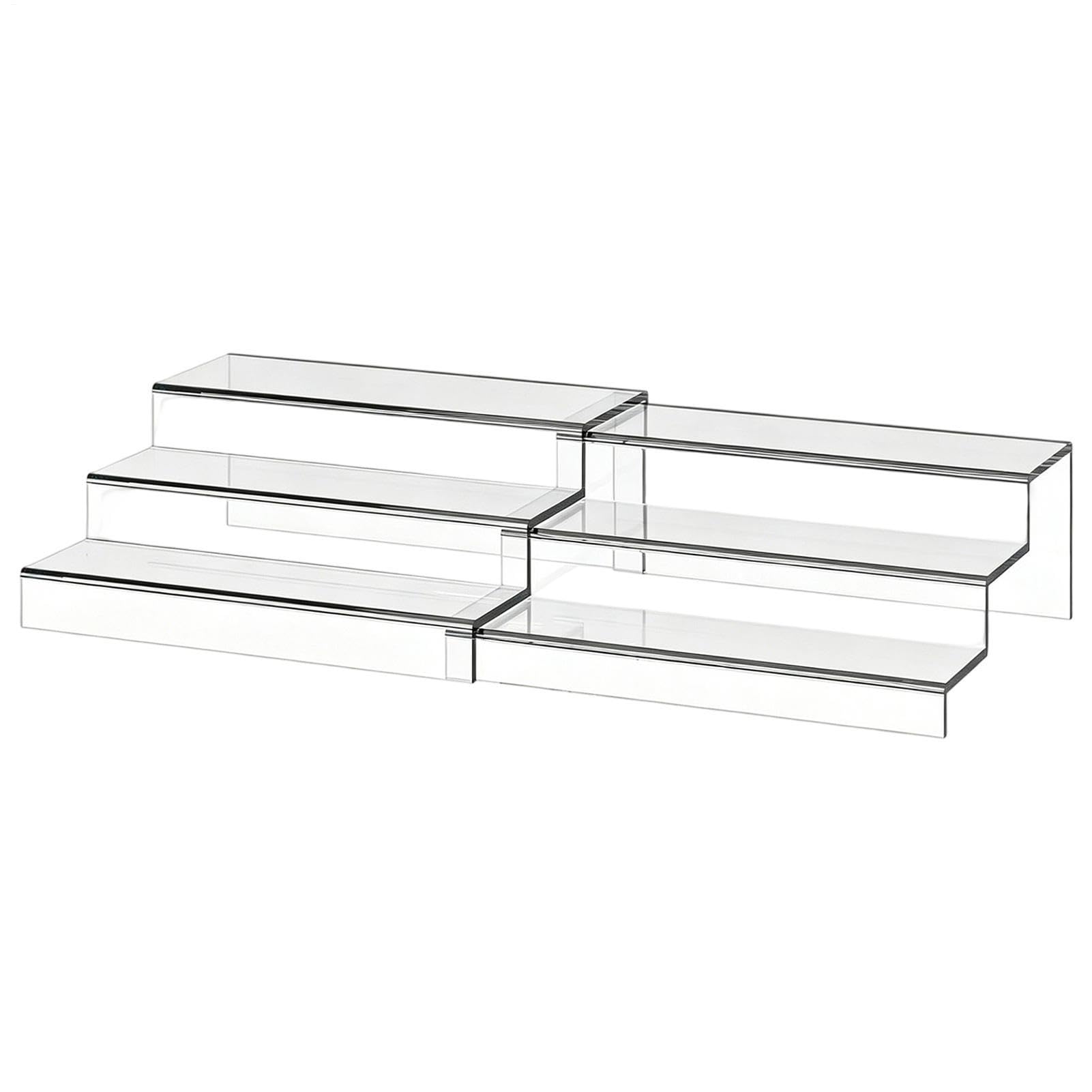 Organizador para Latas en Despensa 3 Niveles Expandible con Asas | Organizador para Conservas en Encimera Para Cocina Hogar Maquillaje Comida Condimentos y Perfume