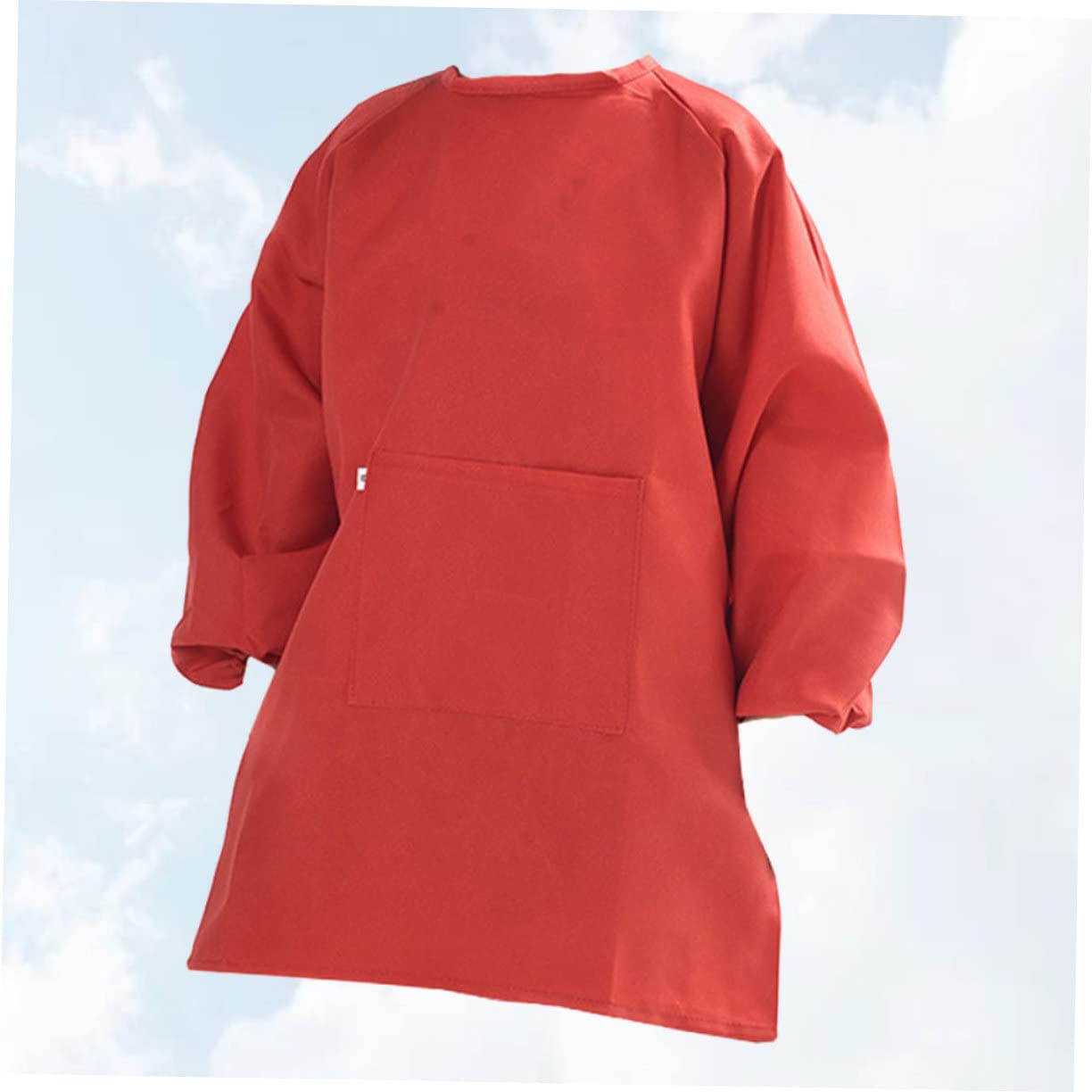 Toyvian 2 Pezzi Manica Grembiule Forniturerosso Protettore Arte Cappotto Grembiuli Vestiti In Tessuto Bambini Bambini Pittura Disegno Rosso Copertina Tuta Artista Grembiule Per L