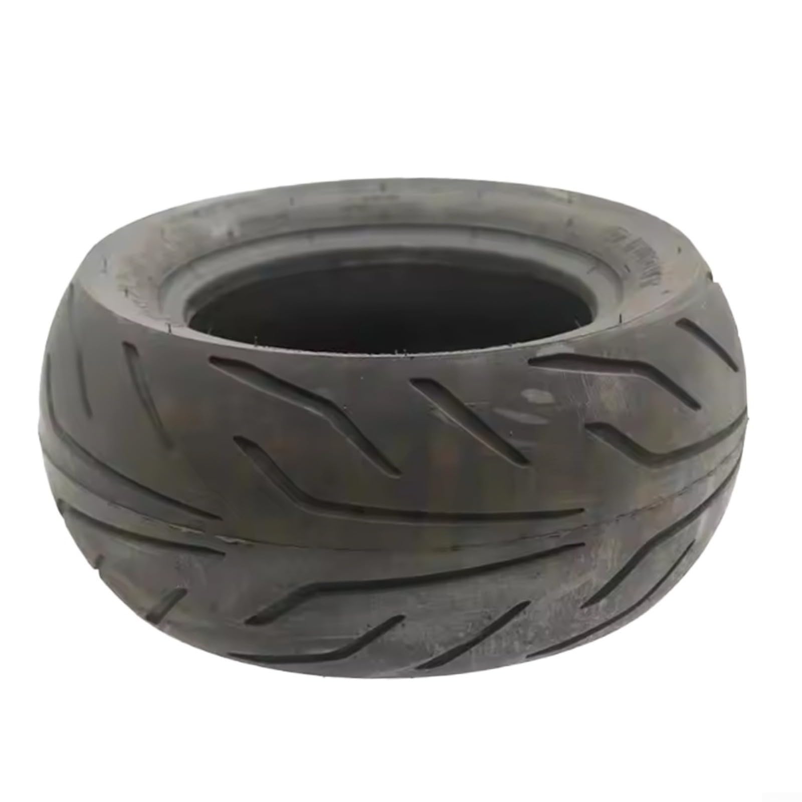 Neumático sin cámara para scooter eléctrico de 12 x 4.50-6.5, neumático de repuesto de goma gruesa resistente a pinchazos con agarre estable para uso urbano en carretera