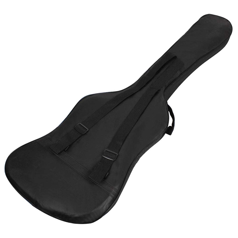 RiToEasysports Funda para bajo Eléctrico de Alta Resistencia Acolchada de 20 Mm para bajo Eléctrico y Guitarra Negra Adecuada para Músicos