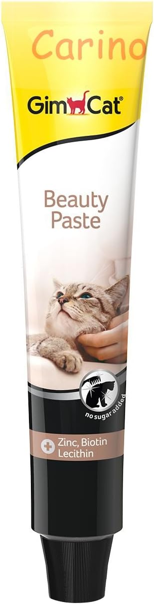 Gimcat Beauty Paste for a Shiny Coat, Smooth Skin and Strong Claws 50 G. by Carino