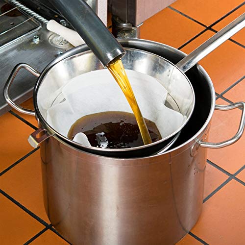 Royal Kit de filtración para aceites de freír – Soporte cónico con 50 filtros