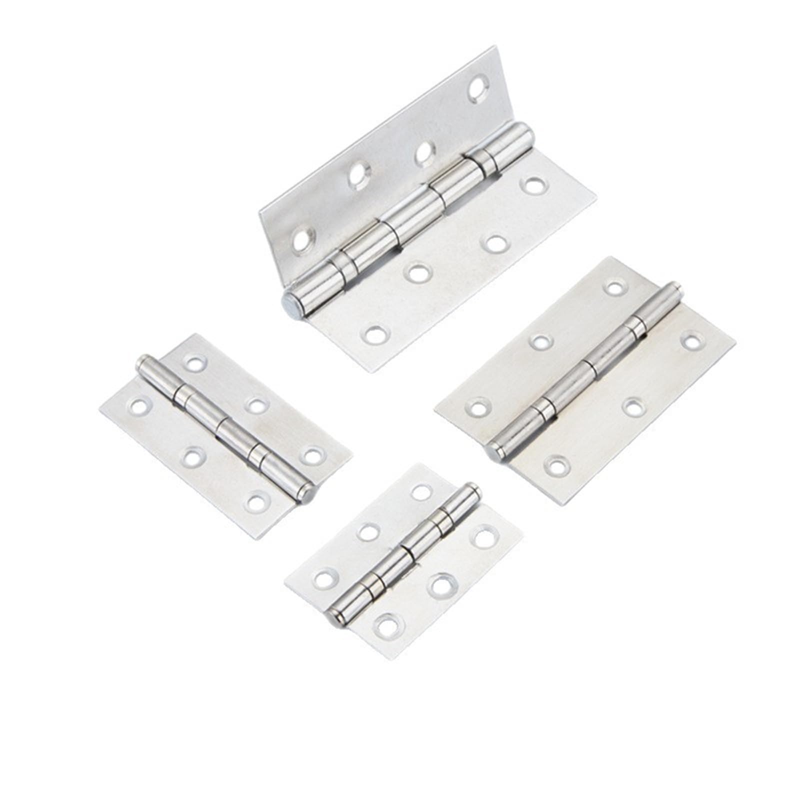 Vsitikvs 3Inch(Firstparagraph) Stainless Steel Flat Hinges 2/3/4Inch 1Pcs