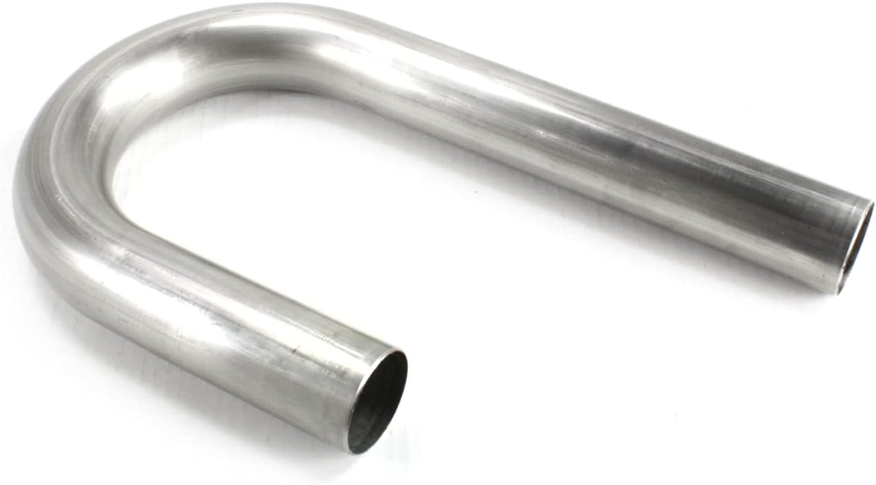 Patriot Exhaust H6917 2-1/8" 304 Stainless Steel J-Bend Exhaust Pipe